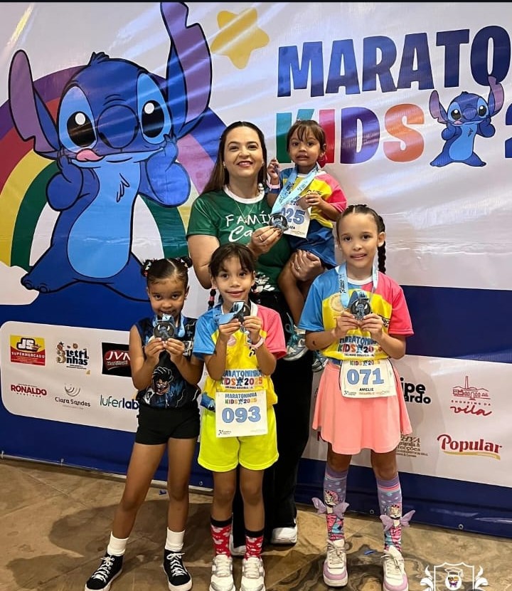 🌟 Celebração de Pequenos Campeões na Maratona Kids  🏃‍♀️
